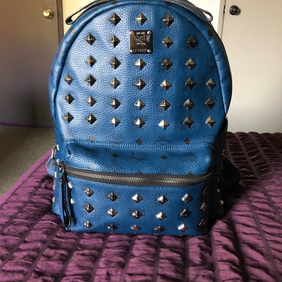 MCM Vintage Studded Stark Backpack - Picture 6 of 6